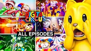 ALL MY REACTIONS To Amazing Digital Circus EPISODES 1-9!