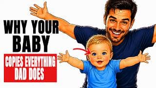 Why Your Baby Copies Everything Dad Does