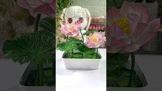 DIY artificial plant #shorts #viralshorts #artificialplants #handmade #craftideas