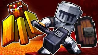 REBORN as a MONSTER HUNTER in Minecraft!
