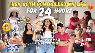 They controlled my life for 24hours😭😱😰Worst Day 😭Did their Spa, pedicure, shopping and what not😭😡|YR