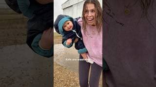 Kids are washable
