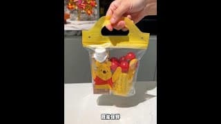 I didn't expect adding a small handle to a storage bag could be so convenient