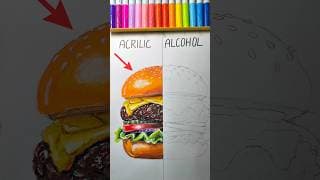 ACRYLIC VS ALCOHOL MARKERS