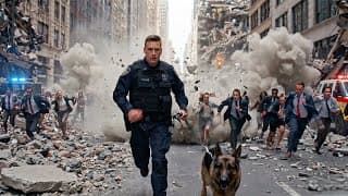 K9 dog finds man under rubble😮 #dog #malinios  #military