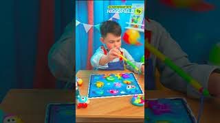 Play Magnetic Fishing?! 🎣✨ Learn Sea Animals! 🦀🌟
