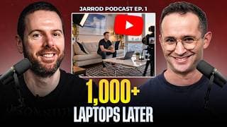 The Reality of Full Time YouTube | Jarrod’s Tech × Just Josh