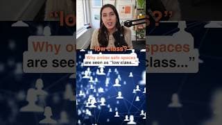Why Online Safe Spaces are seen as "Low Class"