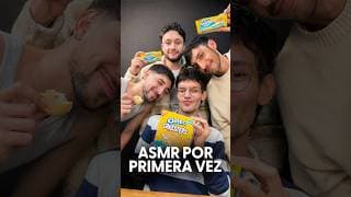 MIS AMIGOS HACEN ASMR 🔥 COMIENDO OREO SABOR PASTEL #asmr #asmrsounds #relax #comedia #asmreating