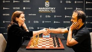 I played Sagar Shah (Chessbase India) in an official chess tournament....
