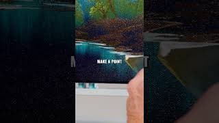 Water line tips with Doug Hallgren #paintingtutorial #art #bobross