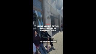Olive Young opens first store in United States