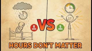 How to sleep for 5 hours but have more energy?