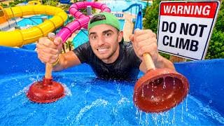 I Broke Every Rule At Waterparks