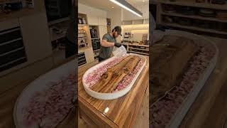 You won’t believe this custom table reveal 👀
