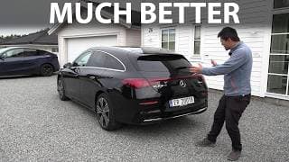 Mercedes CLA 350 4Matic Shooting Brake banana box test