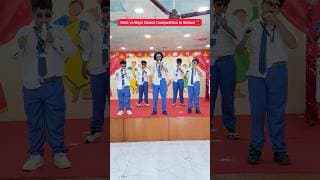 Girls vs Boys Dance Competition in School 💃 #Shorts #ytshorts #teratrigun
