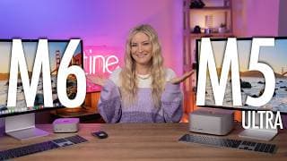 The new M6 Mac mini + M5 Ultra Mac Studio! Unboxing, AI tests and more!