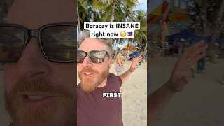 Boracay is SO crowded now! 😳🇵🇭 #boracay #boracayupdates #philippinestravel #philippines #travel