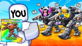 YOU Pretended to be a Noob, Then Used a 0.01% MECHA…