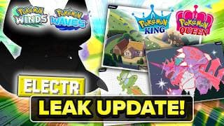 A NEW BAT POKEMON?! Pokemon King + Queen and More Leak Updates!