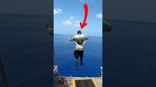 Why Are US Sailors Jumping Off of Aircraft Carriers?