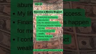 Become a Money Magnet | Day 12 of 30