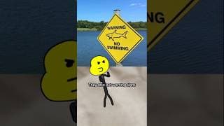 Australian golf club lake shark