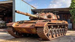 How Two Friends Restored the TANK with the BIGGEST GUN in History | FV4005