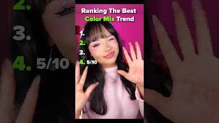 Ranking the best color mix trend videos