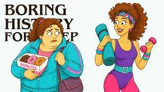 Why Being Fat in the 1980s Could Ruin Your Entire Life | Boring History for Sleep