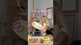WHY THIS IS THE WEIRDEST PAINT?🤔 #art #painting #shorts #symphony #artchallenge #zaralarsson #short