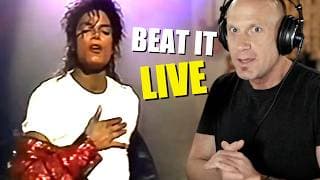 Why Late 80s era LIVE Michael Jackson is PEAK (Vocal Analysis, "Beat It" Wembley)