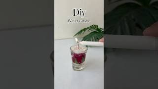 Diy Water Candle🌷#shorts #viralshorts #viralvideo #handmade #candle #aesthetic #craft #diy