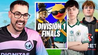 WATCHING DIV CUP FINALS 🏆 FNCS STARTS TOMORROW 👀