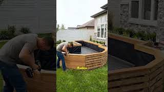 Cheap, Quick, and Stunning DIY Pool You Can Build Yourself#DIYBackyardPool#BackyardHacks#PoolDIY