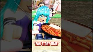 OUR FUNNIEST FAN INTERACTION! Roblox Mukbang Story Time!