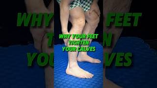 Your calves are the victim. Your feet are the culprit👣#mobility #biomechanics #foothealth #movement