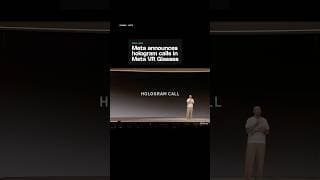 Full body holograms are coming to Meta VR Glasses.
