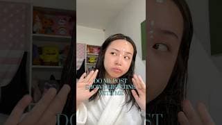 MY POST SHOWER ROUTINE #grwm #shower #routine #hair