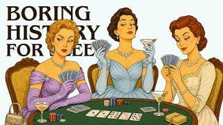 What Rich 1950s Women REALLY Did All Day | Boring History for Sleep