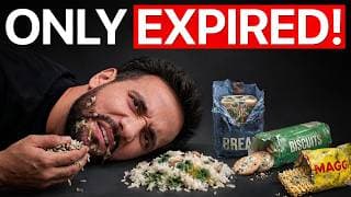 I Ate ONLY Expired Food For 24 Hours! (Science Explained)