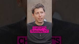 Sam Altman on Picking ChatGPT’s Personality!