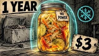This $3 Jar Keeps Vegetables Safe for a Year With No Power. The Bacteria Do It.