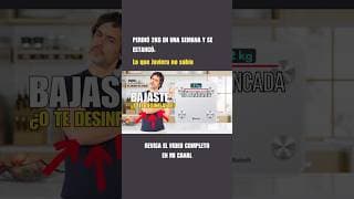 Perdió 2kg en una semana y se estancó: El caso de JAVIERA