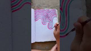 Whispering ASMR zen doodle! The first of its kind 💅🏼 #relaxing #soothing #satisfying #asmr