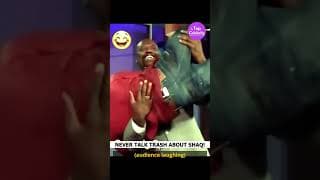 Shaq Caught Him Live on TV! 💀 #kevinhart #shaquilleoneal #celebrity
