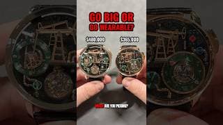 Comparing two Jacob & Co. Oil Pumps. Which would you choose?