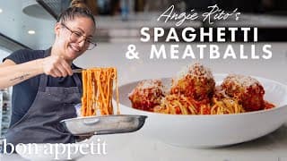 How One of NYC's Best Italian Chefs Makes Spaghetti and Meatballs | Made in House | Bon Appétit