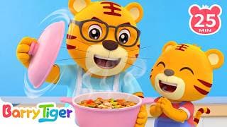 Make a Special Day for Daddy! 🎵 ｜ Family Time ｜ Animal Songs & Nursery Rhymes ｜ BarryTiger